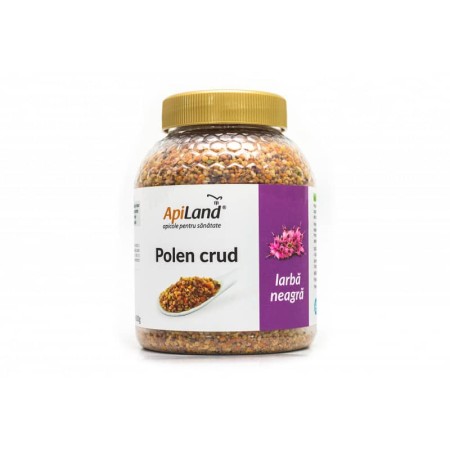 Polen crud de iarbă neagră 500g, Apiland  Polen crud de iarbă neagră 500g, Apiland